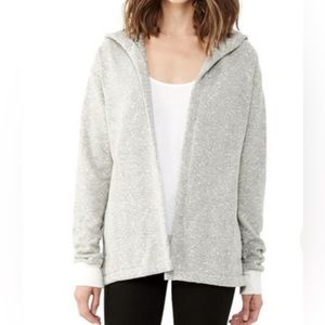 Alternative Apparel Drifter Textured Hoodie Pepper XS